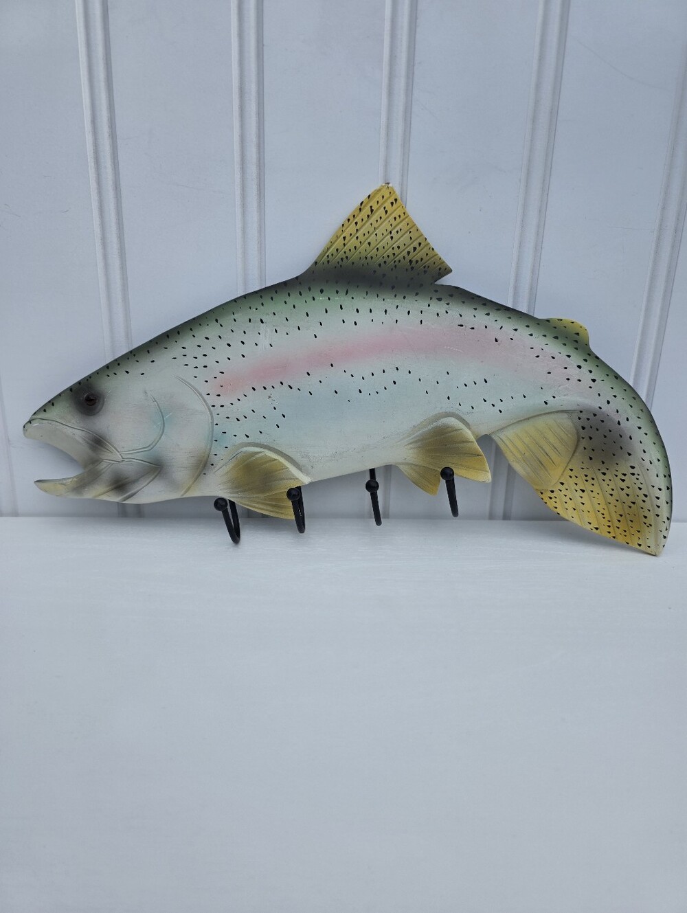 Rainbow Trout Wall Hanging Cabin Decor Hunting Fishing Decor